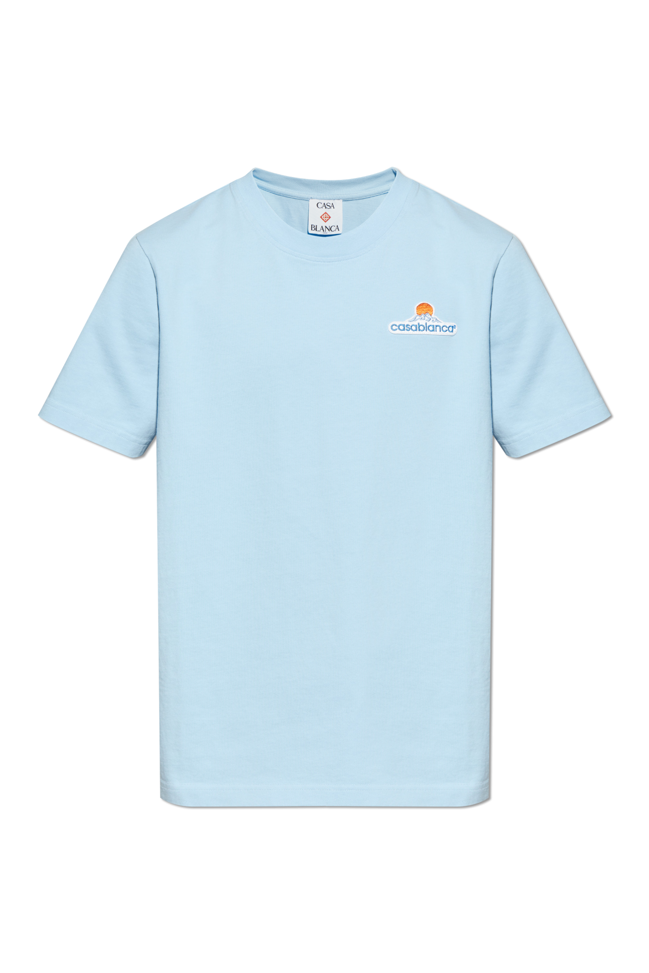 Blue T-shirt with print Casablanca - Vitkac GB